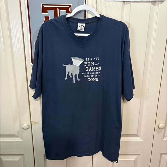 Dog Is Good Navy Graphic T-Shirt with Dog Print - Picture 4 of 8